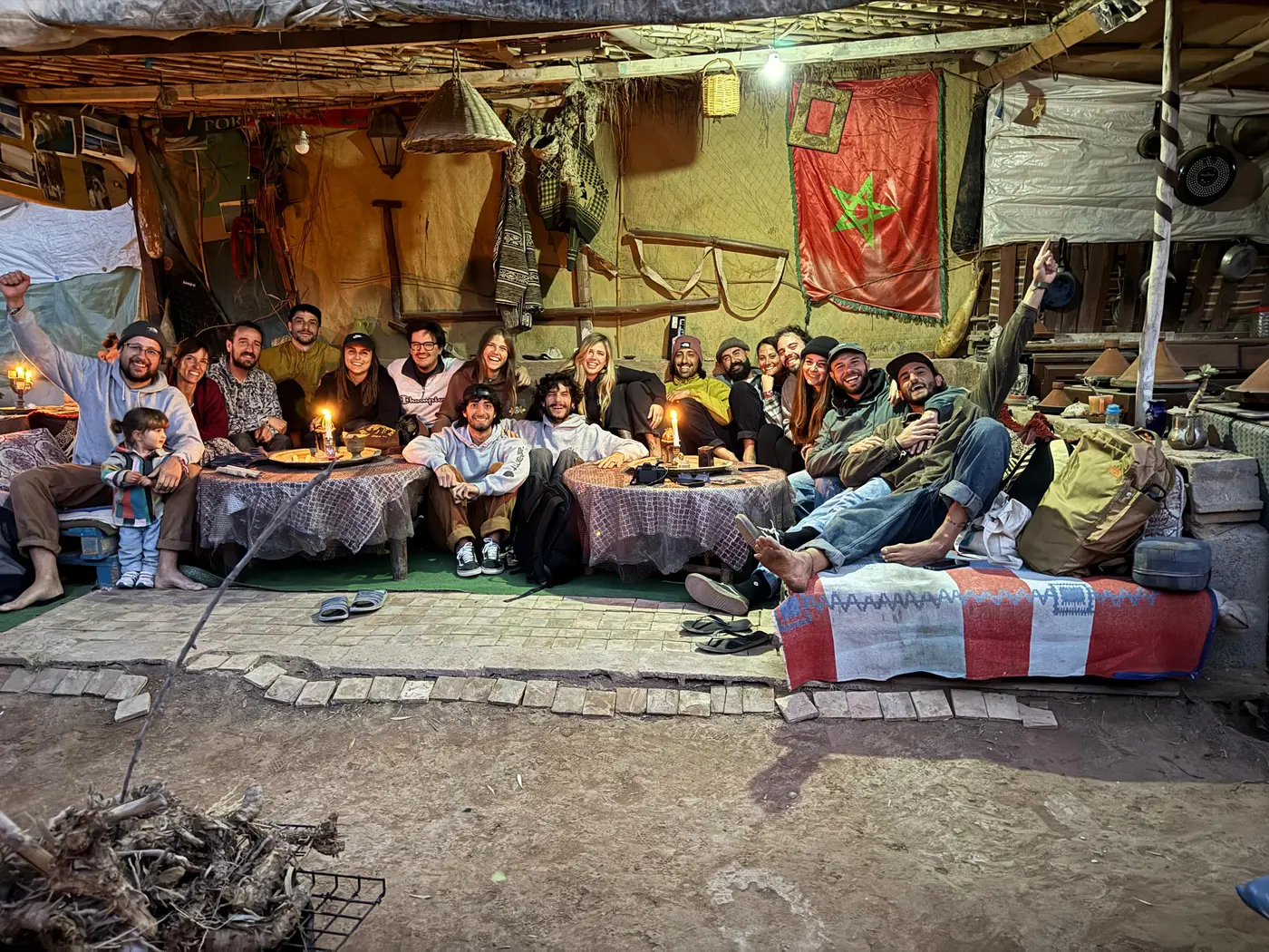 Gruppo Colivex in un momento informale serale